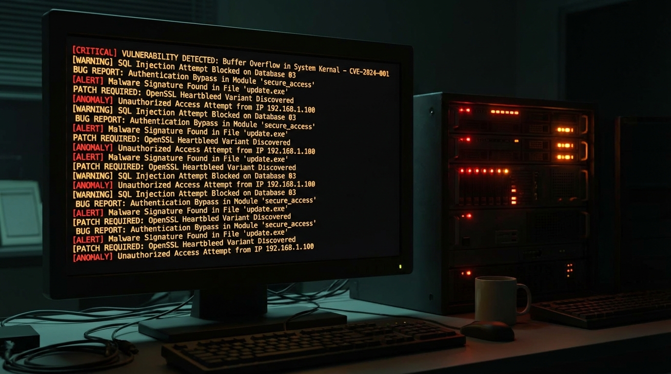 BugCrowd vulnerability reports — XSS, injection, and broken auth alerts flooding in weekly